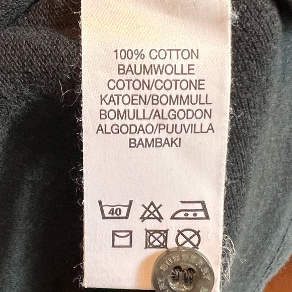 Burberry Men’s Large Black polo - Picture 6 of 7